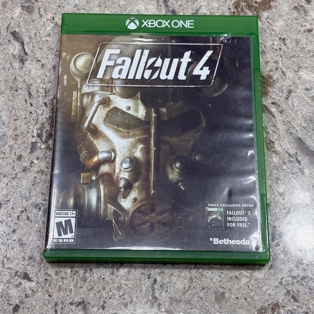 Xbox‎ One Fallout 4 Game Bethesda RPG Adventure Mature ESRB Rated